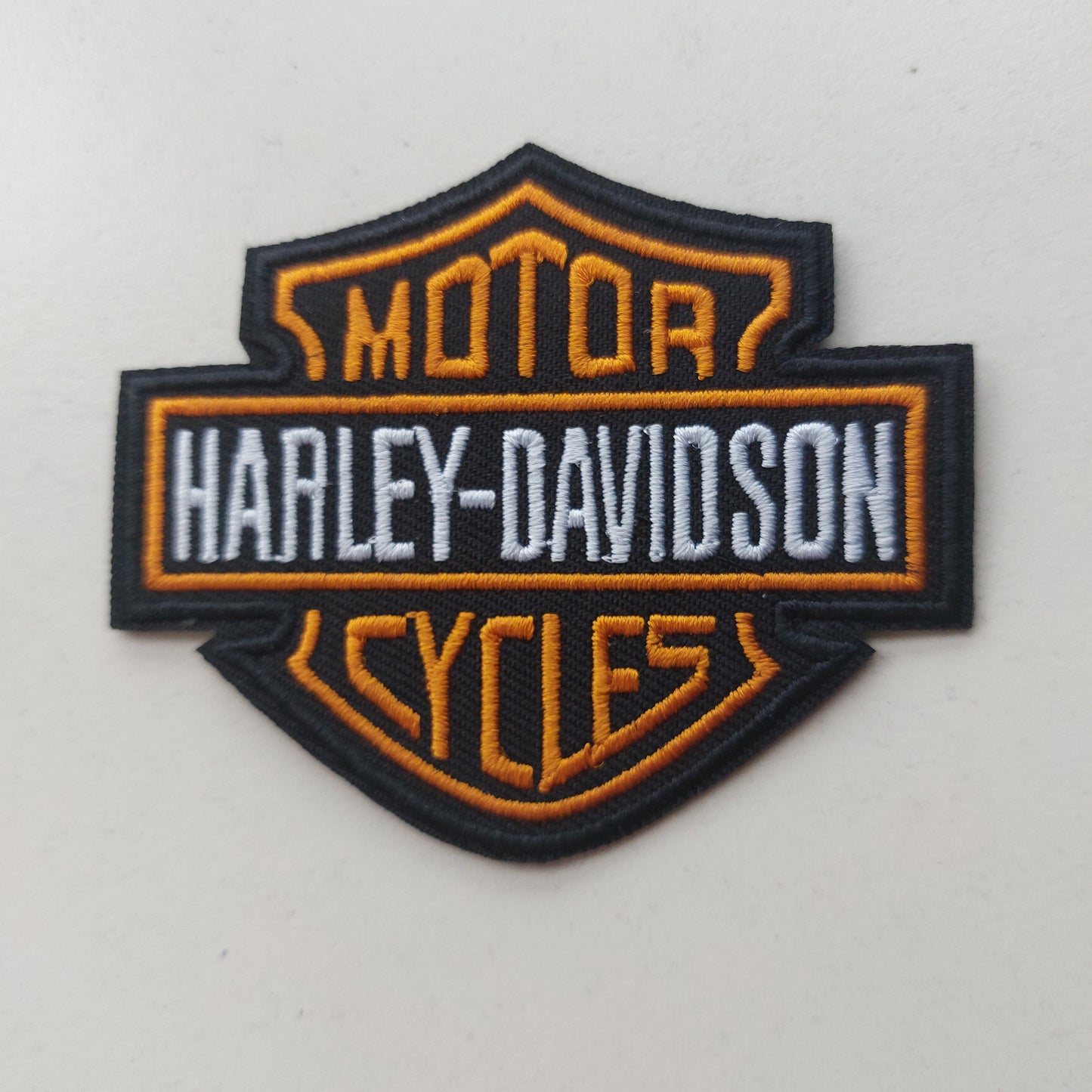 Toppa Patch Harley Davidson, piccola per davanti giubbotto Moto, autoccolante