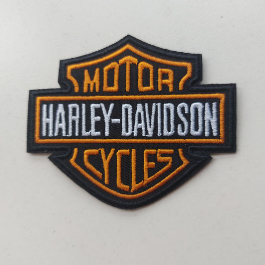 Toppa Patch Harley Davidson, piccola per davanti giubbotto Moto, autoccolante