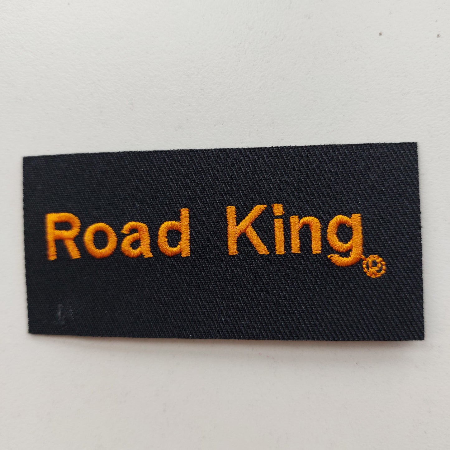 Toppa Patch - Road King- Harley Davidson, piccola per davanti giubbotto Moto, autocollante